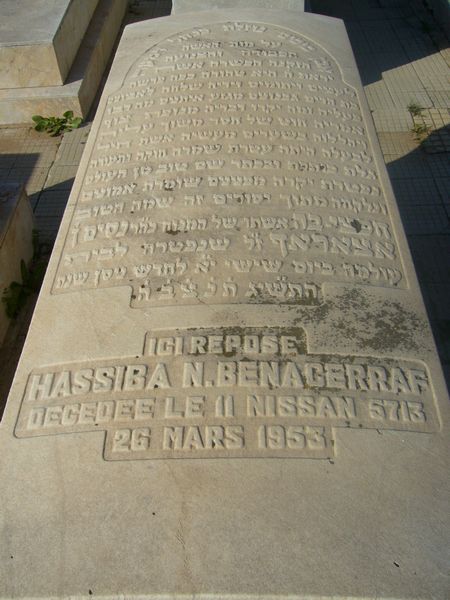 BENACERRAF Hassiba 的墓碑