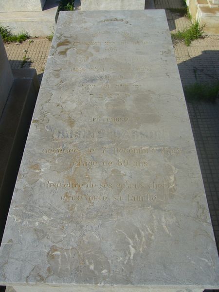 Grabstein von DARMON Rosine