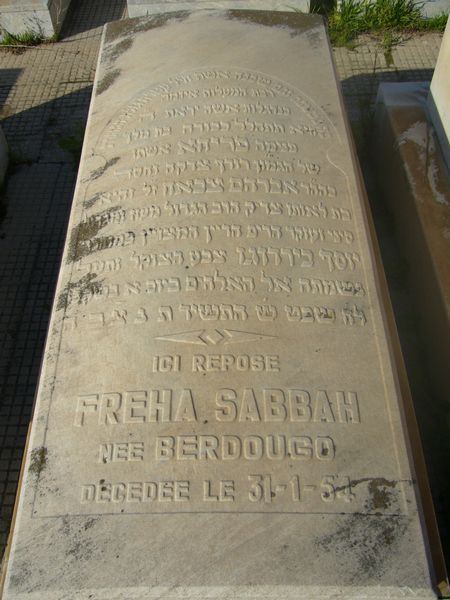 מַצֵּבה פון SABBAH Freha