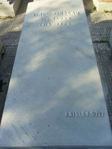 Grabstein von TINSEAU Aimée