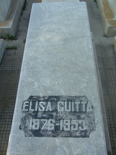 Stèle de GUITTA Elisabeth