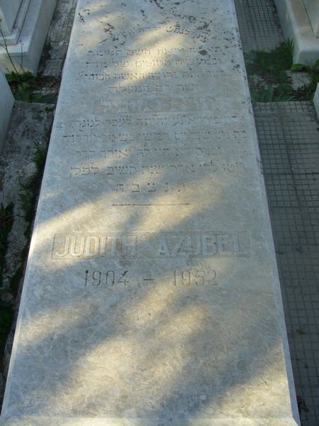 AZUBEL Judith fejfája