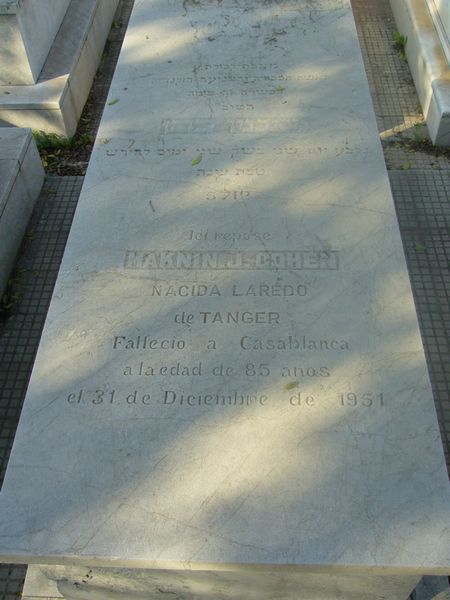 شاهدة قبر COHEN Maknin J.