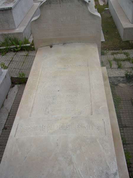 Grafsteen van DRAI Victor Lieutenant