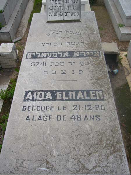 Estela de ELMALEM Aida