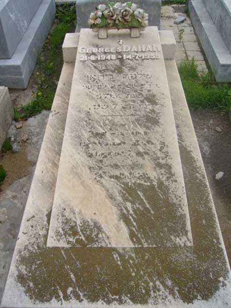 Grafsteen van DAHAN Georges