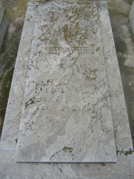 Tombstone of OHANA Simha