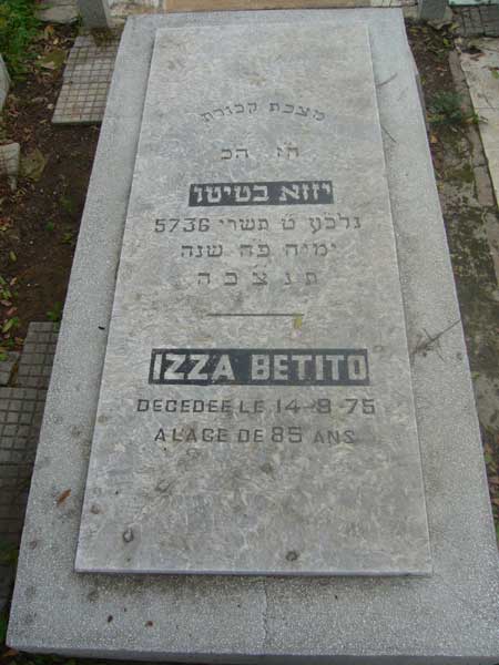 BETITO Izza 的墓碑