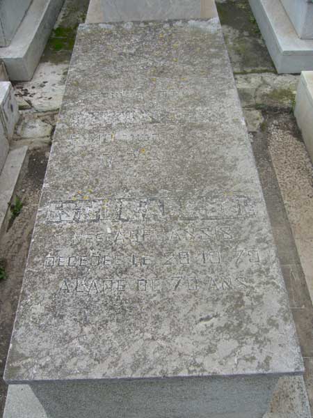 Tombstone of ABITBOL Esther