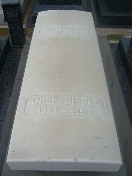 KRIEF Gisele 的墓碑