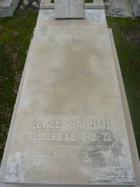 Grabstein von SABBAH Renee