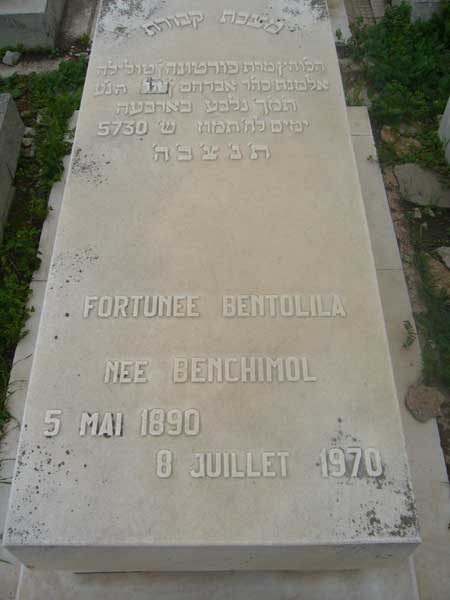 Estela de BENTOLILA Fortunée