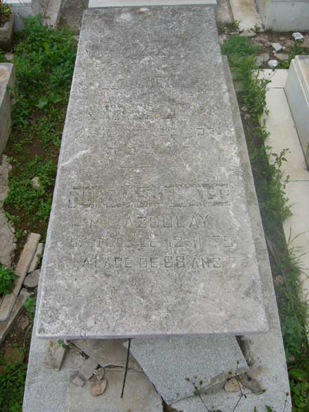 Tombstone of AFLALO Donna