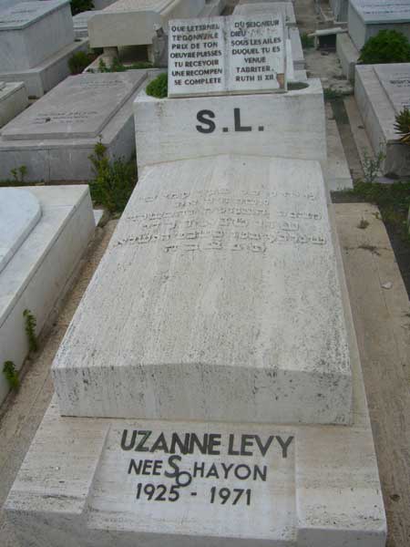מַצֵּבה פון LEVY Suzanne