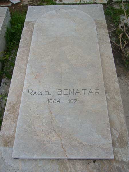 Grabstein von BENATAR Rachel