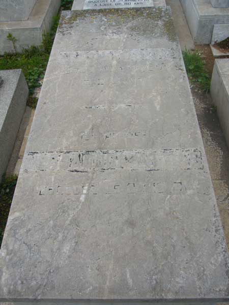Tombstone of ATTIAS Messaouda
