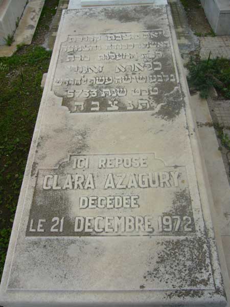 Estela de AZAGURY Clara