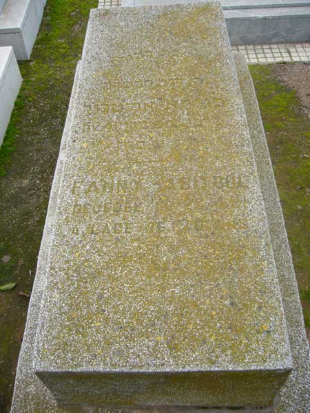 Tombstone of ABITBOL Fanny