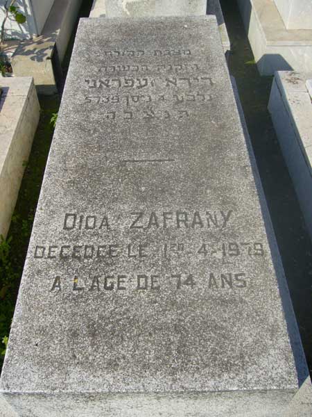 ZAFRANY Dida 的墓碑