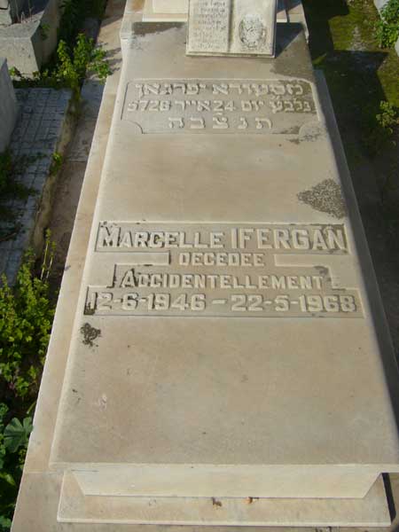 IFERGAN Marcelle 的墓碑