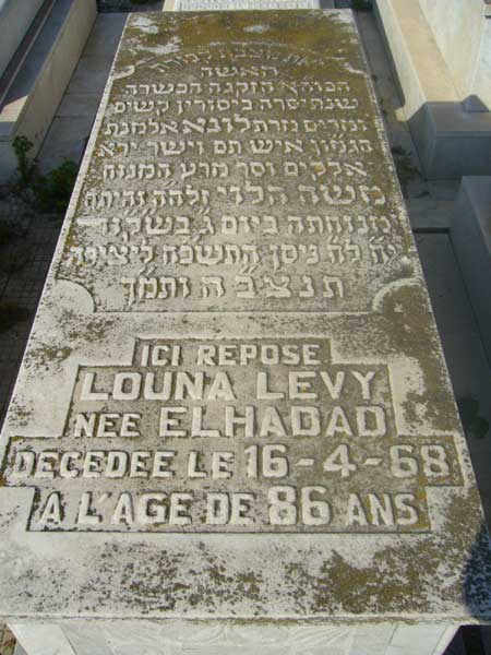מַצֵּבה פון LEVY Louna