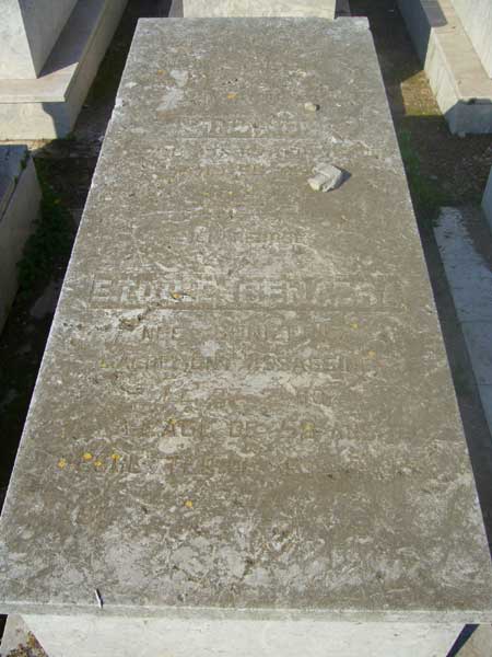 Grabstein von BENAZRA Etoile