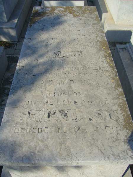 Tombstone of GARSON Perla