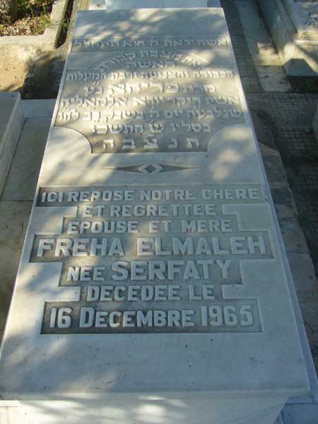 Estela de ELMALEH Freha