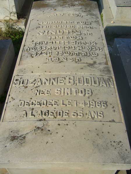 Grabstein von DOUAN Suzanne B.
