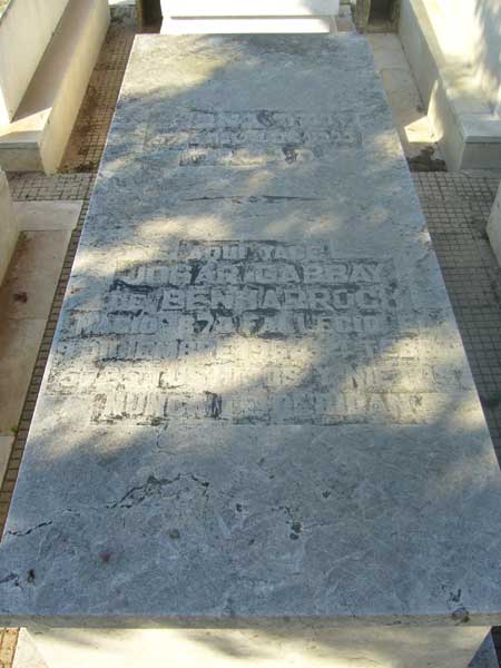 Stèle de GABBAY de BENHARROCH Johar