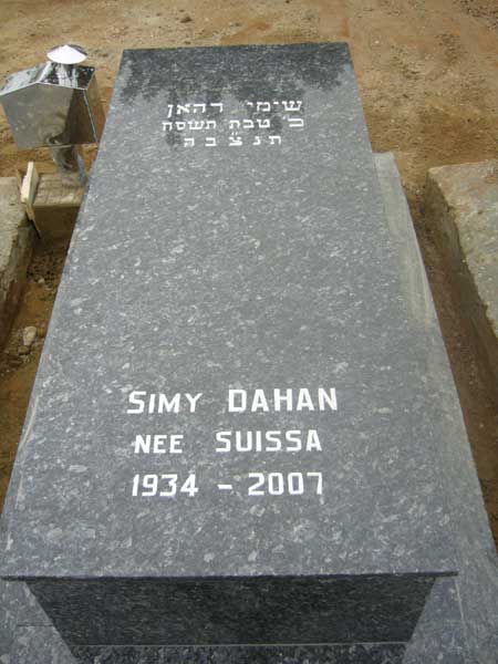 Grabstein von DAHAN Simy