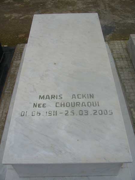 Estela de ACKIN Maris