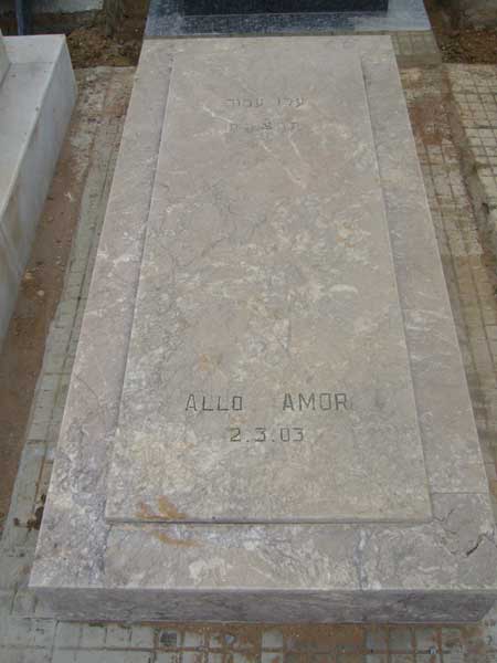 AMOR Allo 的墓碑