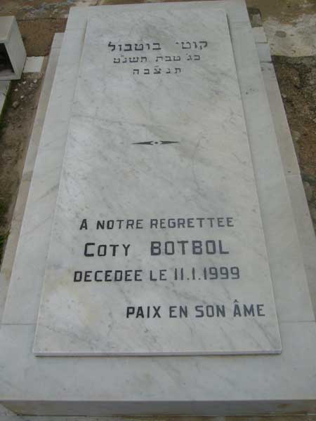 Grabstein von BOTBOL Coty