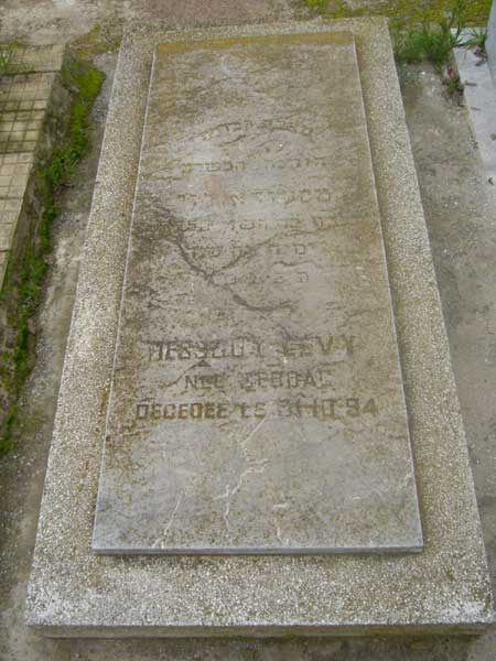 Stèle de LEVY Messody