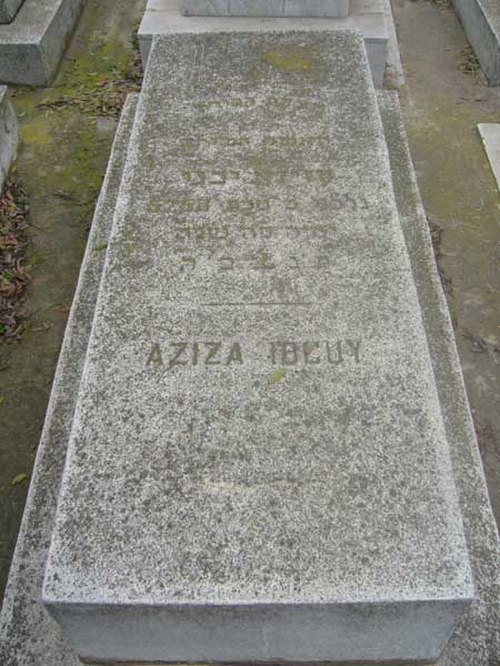 Tombstone of IBGUY Aziza