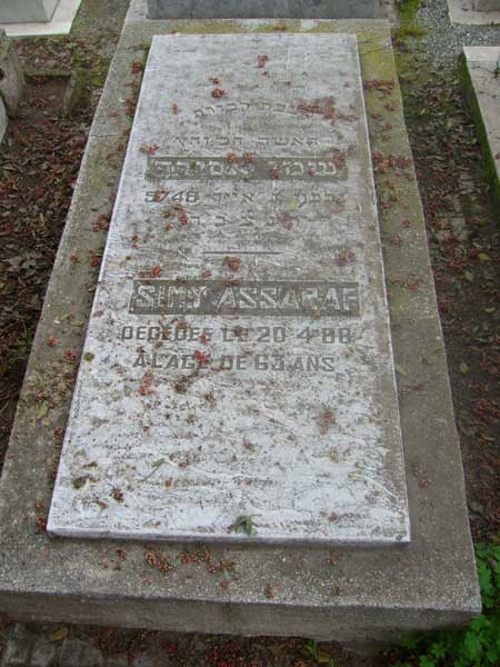 מצבת ASSARAF Simy