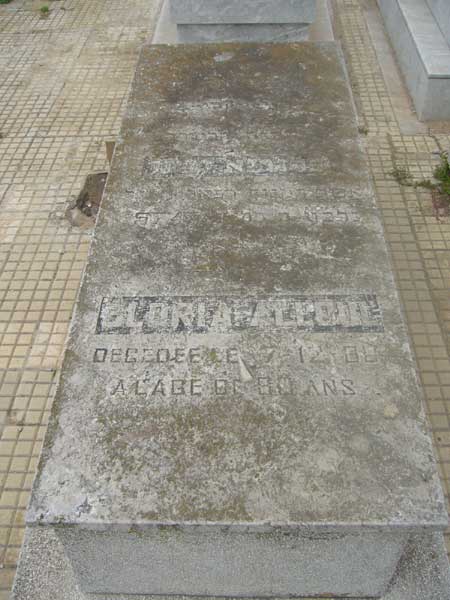 Lápide de ALLOUL Bloria
