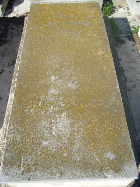 Tombstone of ABOURMADE Maklouf