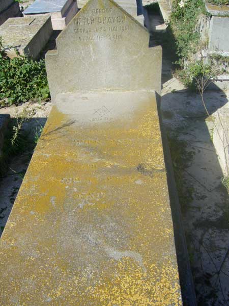 Stèle de OHAYON Meyer
