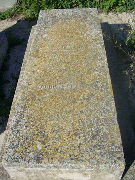 Stèle de ELFASSY Jacob