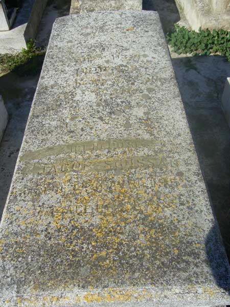 Lápide de SUISSA Jacob