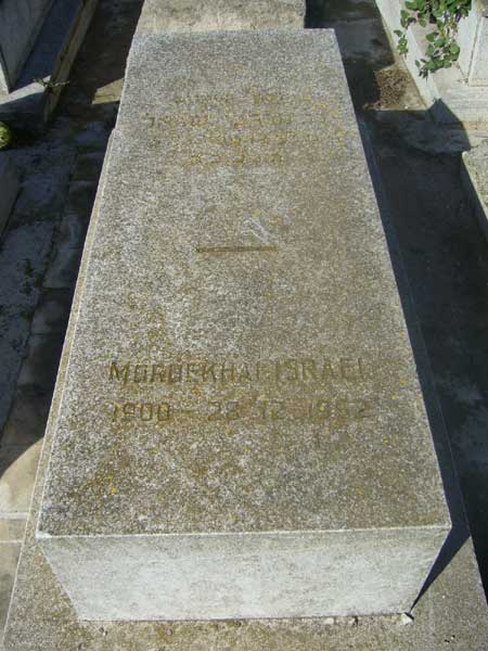 Stèle de ISRAEL Mordekhai