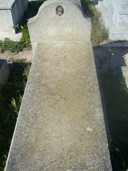 Grafsteen van ELBAZ Hasday