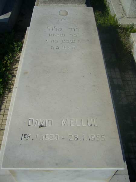 Tombstone of MELLUL David