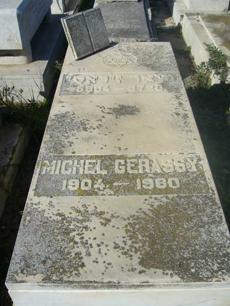 Stèle de GERASSY Michel Meyer