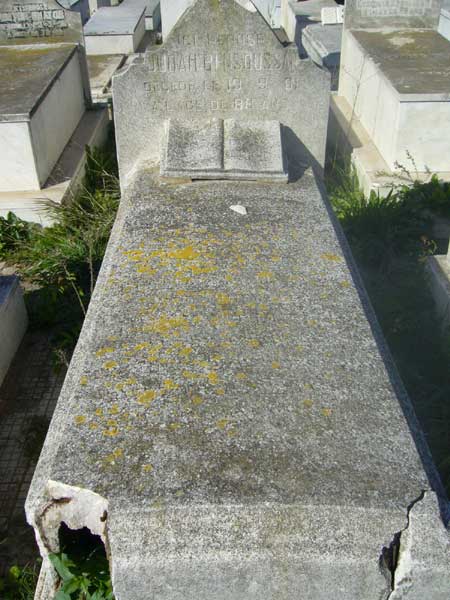 Grabstein von BENSOUSSAN Judah