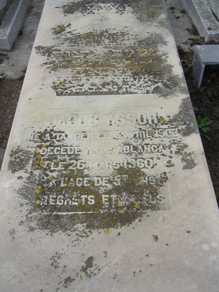 Estela de ASSOR Jacob