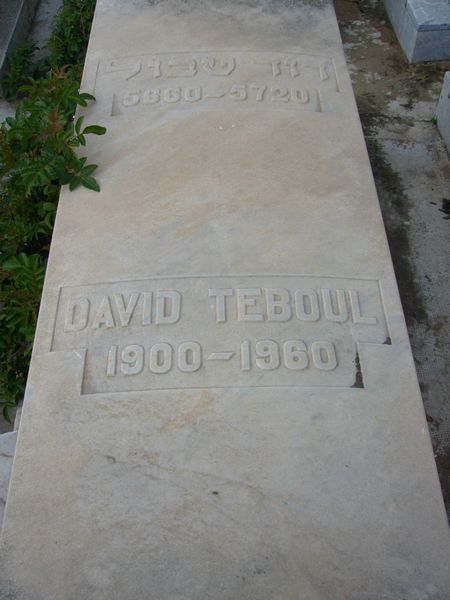 TEBOUL David fejfája