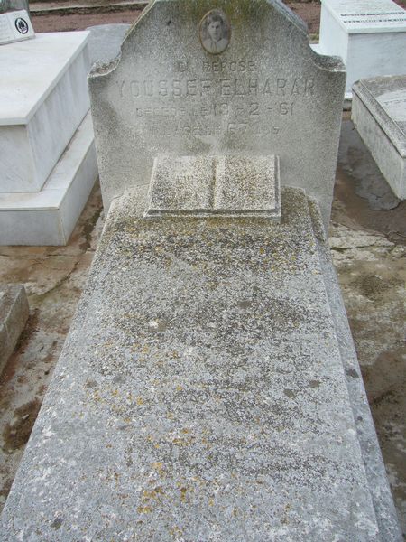 Grafsteen van ELHARRAR Youssef